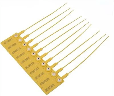 Large Labels Tighten The Plastic Safety Seals