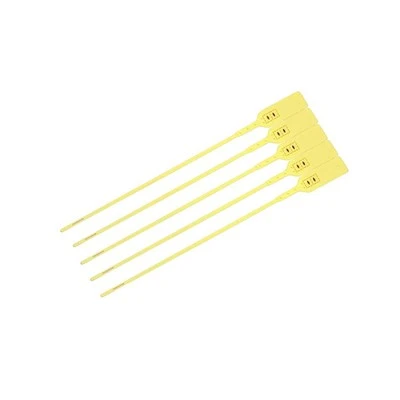 Tamper Indicative Plastic Security Seal With Double Locking