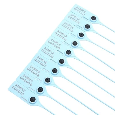 Logo Serial Number Disposable Plastic Seal