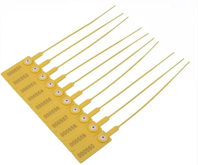 Numbered Plastic Security Seal